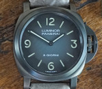 Panerai PAM 211 Luminor Geneva LTD 8 Giorni Gradiant Dial Titanium DLC 44mm PAM02121