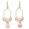 Pink Chandelier Earrings