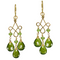Light Green Dangle Earrings