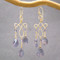 Gemstone Chandelier Earrings, Customizable
Iolite