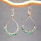 Custom Gemstone Earrings -  Turquoise