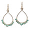 Custom Gemstone Earrings -  Turquoise