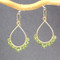 Custom Gemstone Earrings -  Peridot