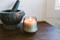 Afternoon Retreat Candle Rippled Glass Collection #117 