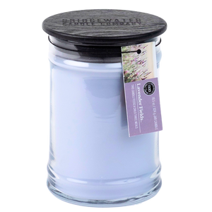 LAVENDER FIELDS 18oz GLASS CANDLE