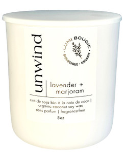 Lavender & Marjoram Coconut Wax Candle