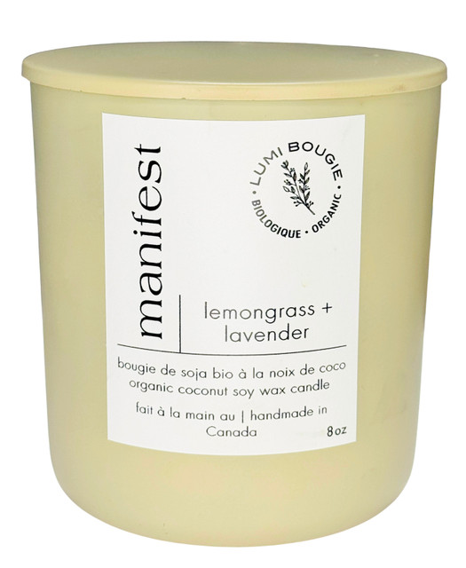 Lemongrass & Lavender Coconut Wax Candle