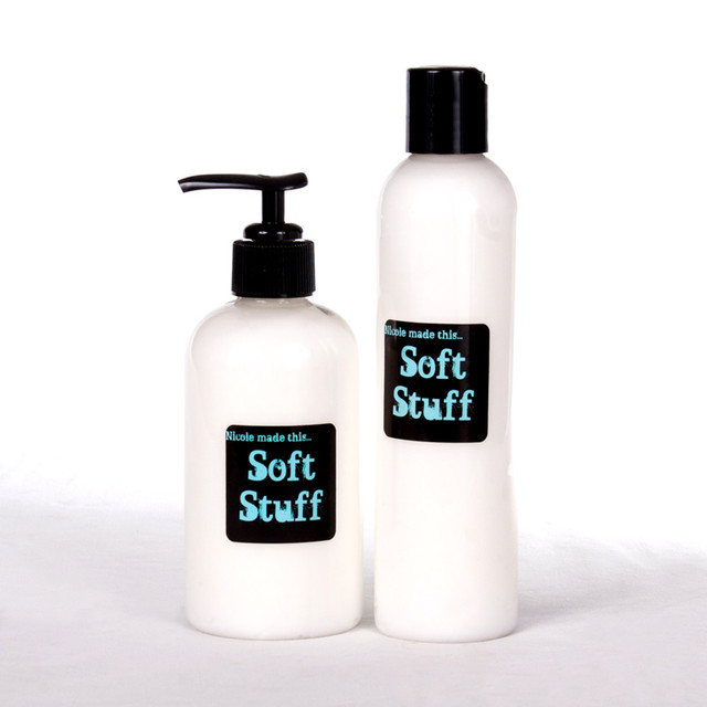 Coconut Oil Lotion with Shea Butter, "Soft Stuff" Naturally Derived Lotion
