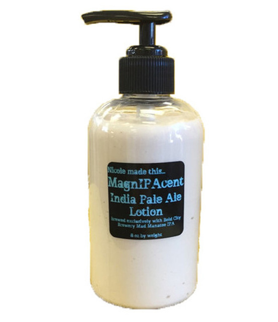 All Natural Lotion,  India Pale Ale Base "MagnIPAcent Pale Ale Lotion"