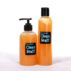 Organic Liquid Hand Soap and Body Wash, "Clean Stuff All-Over Organic Wash"
