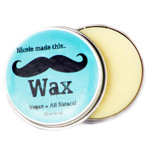 Natural Mustache Wax-.5oz