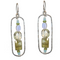 Moonstone Dangle Earrings with Sterling Metal