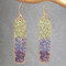 Purple Amethyst Dangle Earrings