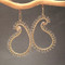 Delicate 14kt Gold-filled Dangle Earrings in Paisley