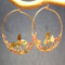 Orange Gemstone Earrings in Sunny Dangles