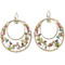 Multi Gemstone Chandelier Earrings, "Bohemian #120"