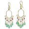 Mint Green Chandelier Earrings