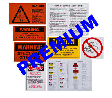 Premium Line Pump Stickers