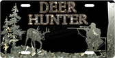 Deer Hunter Riffle License Plate Tag