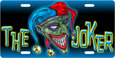 The Joker License Plate Tag