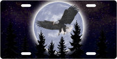 Night Eagle License Plate Tag