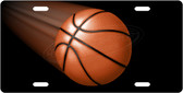 Basketball License Plate Tag