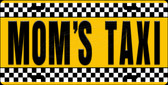 Mom's Taxi License Plate Tag