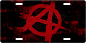 Anarchy License Plate Tag