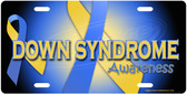 Down Syndrome License Plate Tag
