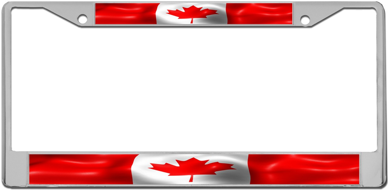 Canadian Irish Flag Retro License Plates Metal Signs Car Decoration Tag 6x12 in