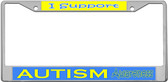 Autism Awareness License Plate Frame Tag