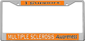 Multiple Sclerosis Awareness License Plate Frame Tag