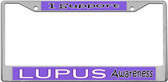 Lupus Awareness License Plate Frame Tag