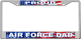 Air Force Dad License Plate Frame