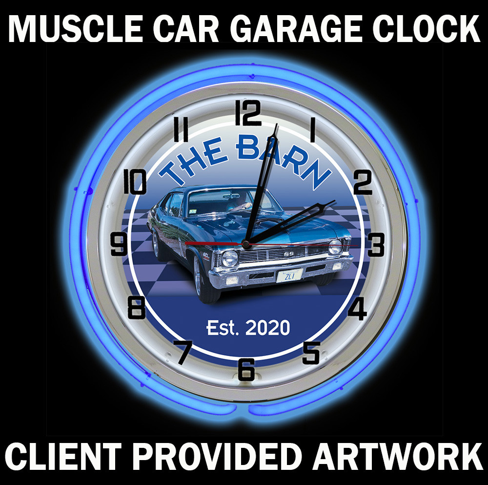 Customized Neon Clocks