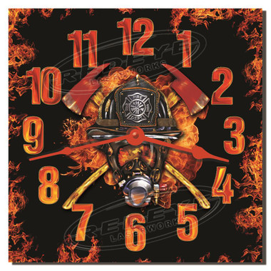 Firefighter Decorative Kitchen Wall Clock