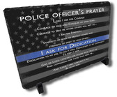 Police Officers Prayer Stone Plaque