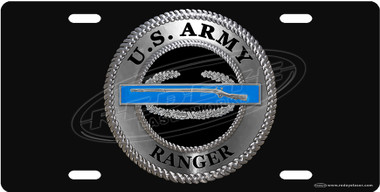 Army Ranger License Plate Tag