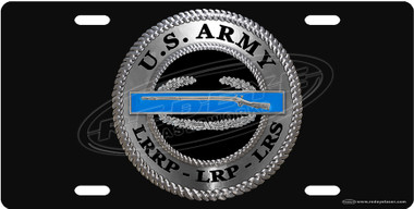 Army LRRP CIB License Plate Tag