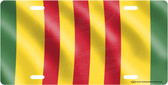 Vietnam Veteran Service Flag License Plate Tag