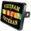 Vietnam Veteran Service Bar Trailer Hitch Plug Cover