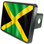 Jamaican Flag Trailer Hitch Plug Cover