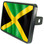 Jamaican Flag Trailer Hitch Plug Cover