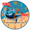 Personalized Seafood Restaurant Decorative Wall Clock