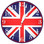 British UK Patriotic Flag Decorative Wall Clock