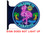 Flamingo Paradise Neon Themed double sided metal flange sign