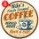 Vintage Coffee Shop Metal Wall Sign Customized