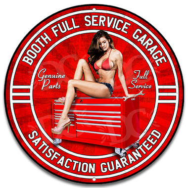 Mechanic Full Service Garage Red Theme