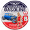 Gas Station Gas Pump Girl Hanging Sign