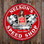 Speed Shop Pin Up Girl Red Metal Wall Sign Customized